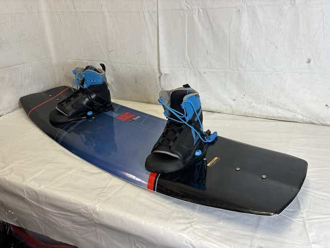Used Cwb Reverb 136 Cm Wakeboard W Liquid Force Index Boots (mens 8-12)