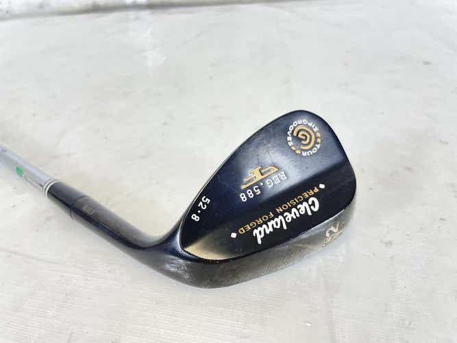 Used Cleveland 588 Tour Zip Grooves 52 Degree 8deg Bounce Wedge 35.5"