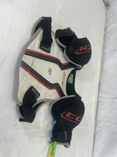 Used Ccm U Fit 03 Junior Lg Hockey Shoulder Pads 30-34"
