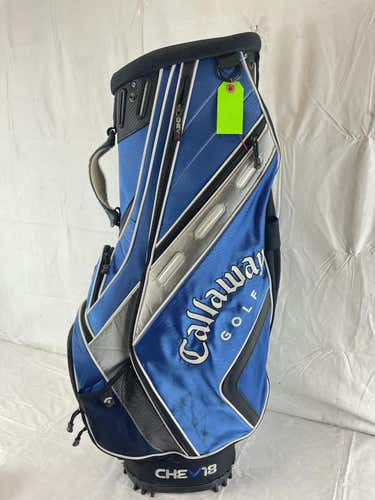 Used Callaway Chev 18 4-way Golf Cart Bag