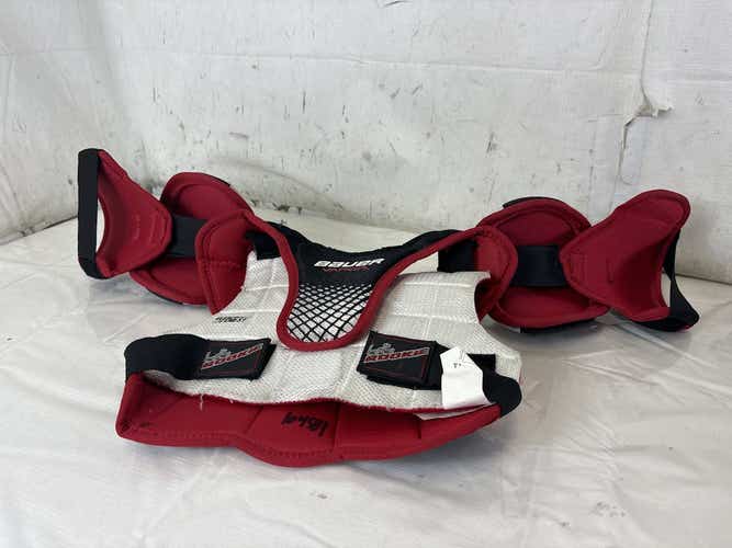 Used Bauer Vapor Lil Rookie Youth Sm Hockey Shoulder Pads 22-26"