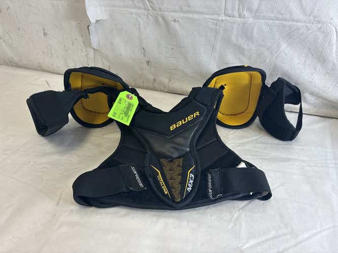 Used Bauer Total One Mx3 Youth Md Hockey Shoulder Pads Age 5-7