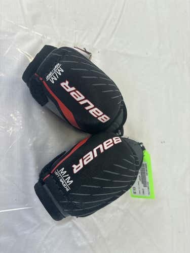 Used Bauer Lil Sport Youth Md Hockey Elbow Pads Age 5-7
