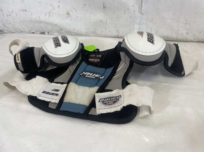 Used Bauer 300 Yth Lg Hockey Shoulder Pads