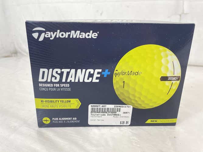 New Taylormade Distance+ Golf Balls - 12