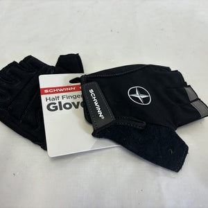 New Schwinn Half Finger Gloves L Xl Bicycle Gloves