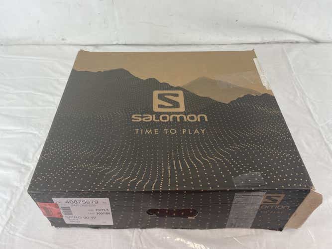 New Salomon S Pro 90 W 235 Mp - J05.5 - W06.5 Womens Downhill Ski Boots