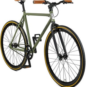 New Retrospec Mantra V3 1-speed Olive Fixie 61cm Frame Bicycle 3684