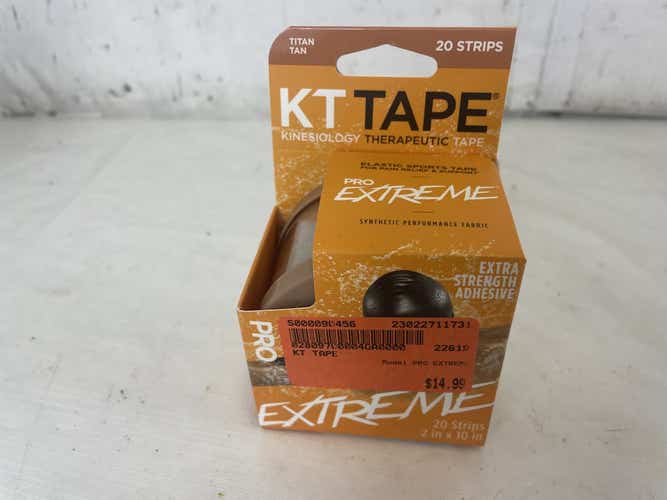 New Kt Tape Pro Extreme 20 Strips - Jet Black