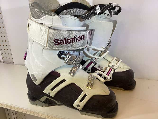 Used Salomon Quest 100 W 24 288mm 240 Mp - J06 - W07 Women's Downhill Ski Boots