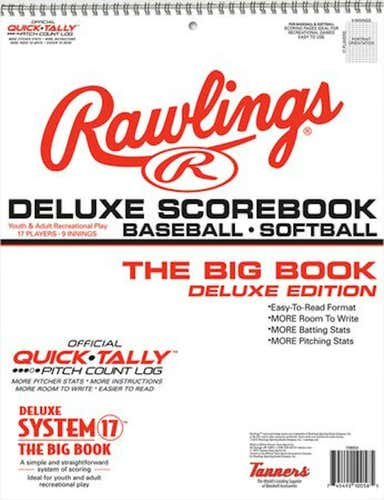 New Rawl Big Bk Baseball Scrbk