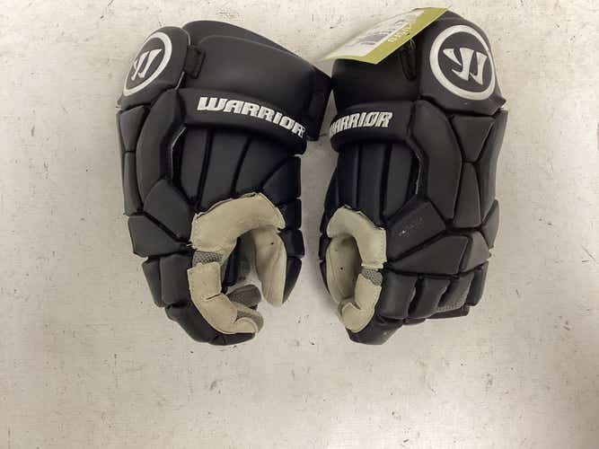 Used Warrior Burn Md Men's Lacrosse Gloves
