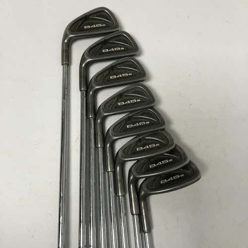 Used Tommy Armour Sliver Scot 845s 3i-pw Stiff Flex Steel Shaft Iron Sets