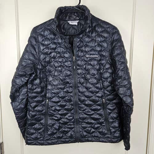 Columbia Womens Black Insulated Puffer Jacket Coat Quilted Size: M