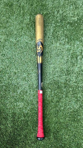 Louisville Slugger MLB Prime DRIP I13 33” Maple Gold/Black - Slightly Used, Good Condition