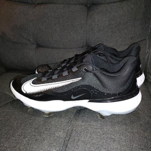 Nike Alpha Huarache Elite 4 Low Baseball Cleats Black DJ6521-001 Men’s Size 12