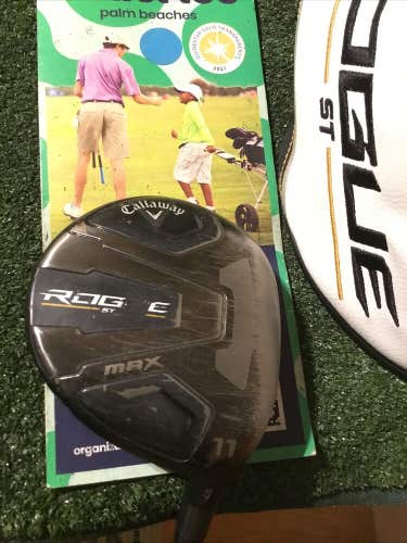 Callaway Rogue ST Max 27*11 Fairway Wood Seniors Project X Cypher Fifty Graphite