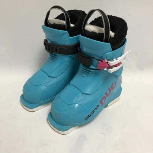 Used Alpina Duo 1 175 Mp - Y11 Girls' Downhill Ski Boots