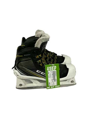 Used Ccm Tacks 9060 Youth Goalie Skates Size 13 D