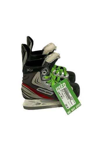 Used Bauer X1.0 Youth Ice Hockey Skates Size 9