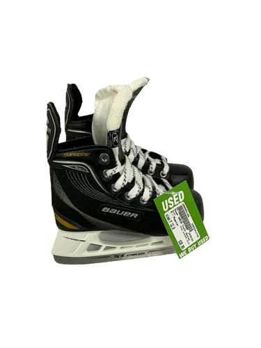 Used Bauer Supreme One20 Youth Ice Hockey Skates Size 12