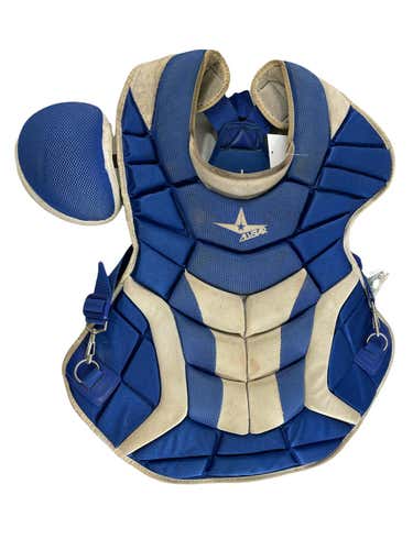 Used All-star Cp30pro Catchers Chest Protector Adult