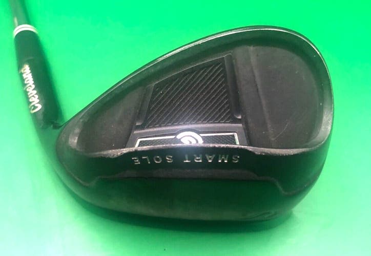 Cleveland Smart Sole Black SW Sand Wedge Traction Steel *Very Good*
