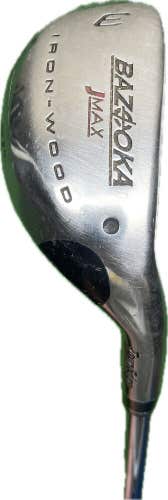 Tour Edge Bazooka JMax 21° 3 Iron-Wood Stiff Flex Steel Shaft RH 39.5”L