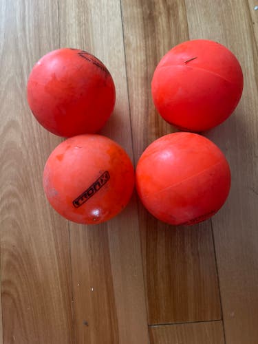 4 pack of street hockey balls