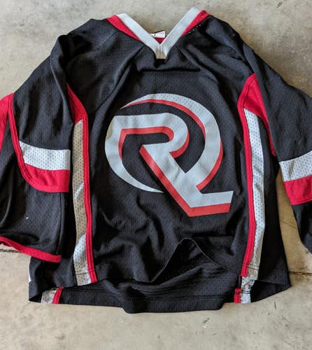 Black and Red 'R' Used Medium Men's Jersey