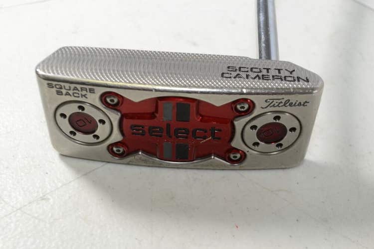 Titleist 2014 Scotty Cameron Select Squareback 35" Putter Right Steel # 171349