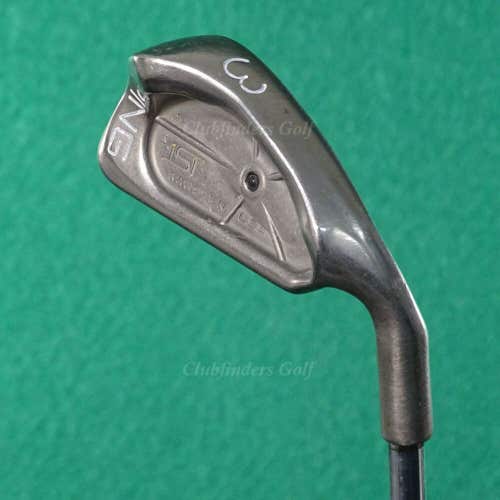 Ping ISI Stainless Black Dot Single 3 Iron Karsten Microtaper Steel Stiff