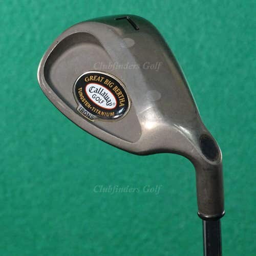 Callaway Great Big Bertha Tungsten Titanium LW Lob Wedge Memphis 10 '98 Uniflex