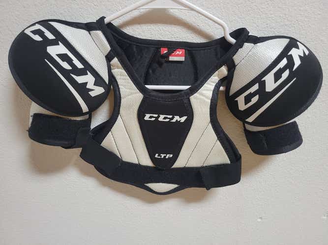 Used Ccm Ltp Sm Hockey Shoulder Pads
