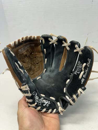 Used Rawlings Pp105dp 10 1 2" Fielders Gloves