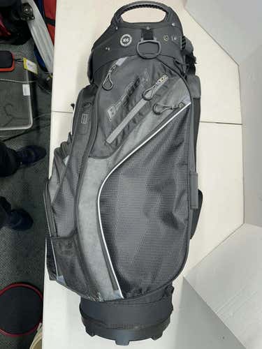 Used Bag Boy Black Golf Cart Bags