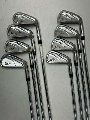 Used Adams Golf Gt Tight Lies 3i-pw Regular Flex Steel Shaft Iron Sets