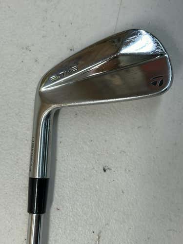 Used Lh Taylormade P7mb Forged 4 Iron Stiff Flex Steel Shaft Individual Irons