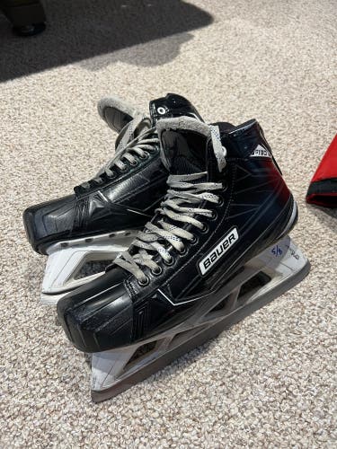 Used Bauer Regular Width  Size 12 Supreme S190 Hockey Goalie Skates