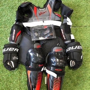 Used Bauer Lil Sport Equipment Bundle