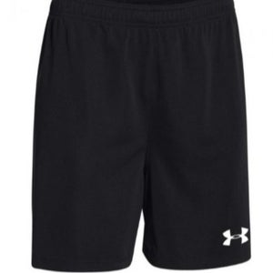 Women's Black Under Armour Golazo Shorts - 5" Inseam - Soccer Basketball Warm Up