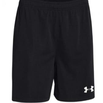 Women's Black Under Armour Golazo Shorts - 5" Inseam - Soccer Basketball Warm Up