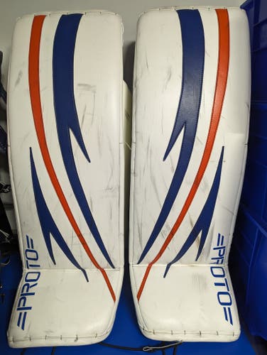 Factory Mad Goalie Leg Pads 35+0.5" open to trade