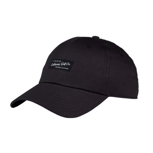 NEW Callaway 2023 Relaxed Retro Black Adjustable Snapback Golf Hat/Cap