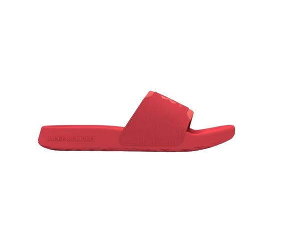 Red New Adult Women's Under Armour Sandals