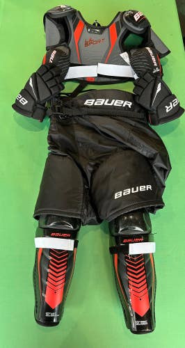 Used Youth Large Bauer Lil Sport Starter Kit