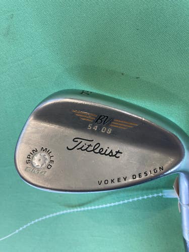 Used Men's Titleist BV Vokey Wedge 54.08 Right Handed 54 Degree Wedge