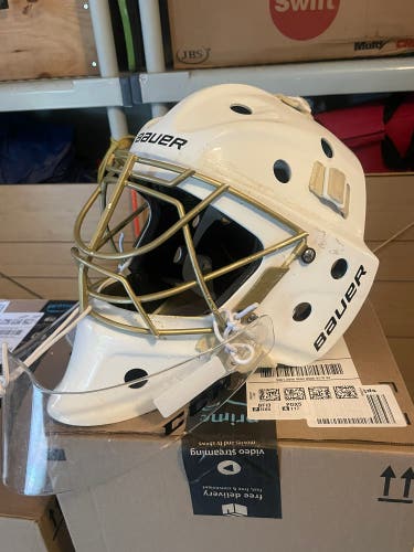 Used Senior Bauer NME IX Goalie Mask