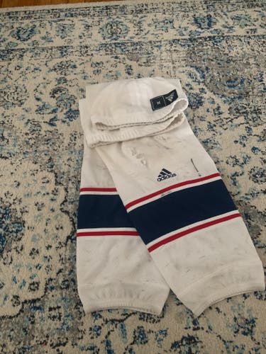 White Used Men's Adidas Socks