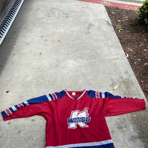 Red Used XL  MY Hockey Jersey